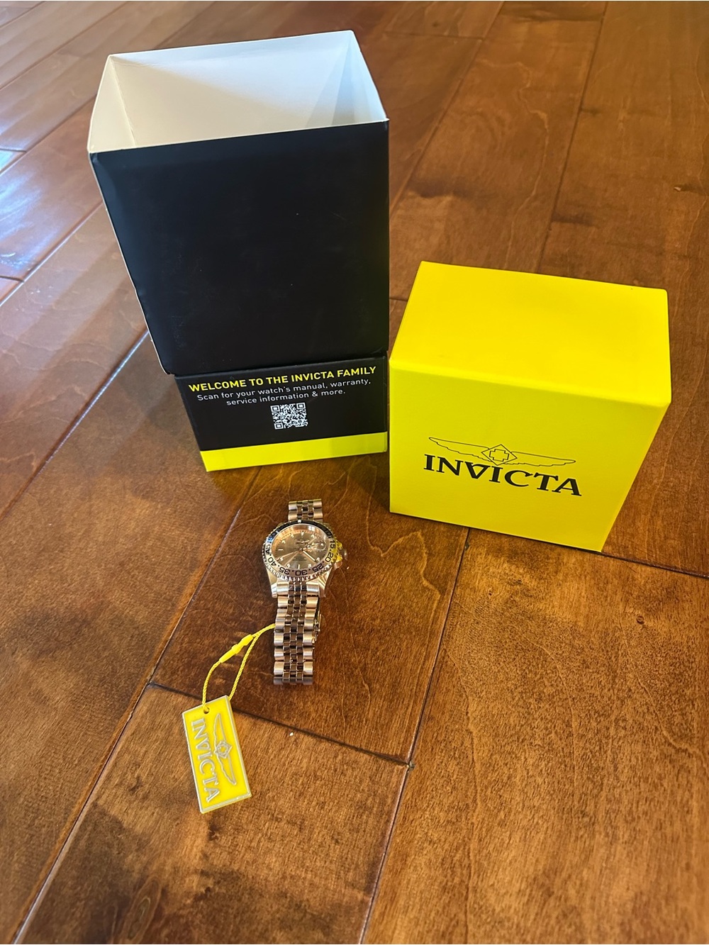Invicta Two-Tone Rose-Gold Watch -